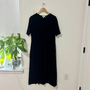 Banana Republic Knit Black Maxi Dress